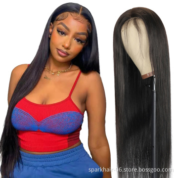 Cheap Customized Wig With 150 180 300 Density on Your Request, 4*4 13*4 Lace Frontal Brazilian Virgin Human Hair Wig